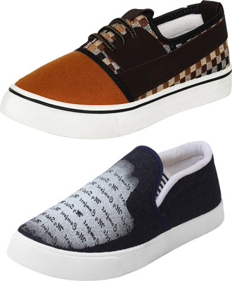 

Shoefly Combo-(2)-784-720 Loafers For Men(Multicolor