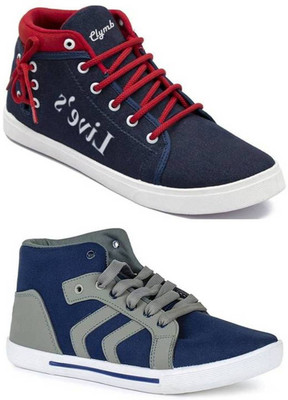 

Clymb Sneakers For Men(Navy, Blue, Grey, Multicolor
