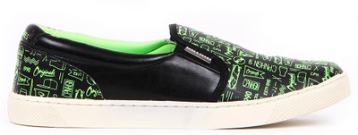 

Jack & Jones Slip On Sneakers For Men(Black, Green