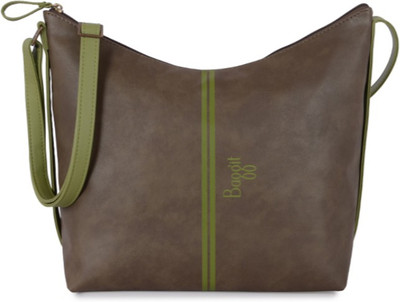 

Baggit Women Casual Brown PU Sling Bag