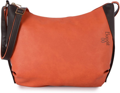 

Baggit Women Casual Orange PU Sling Bag