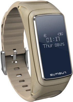 

OWO B7 Smart Band Strap(Brown), Gold