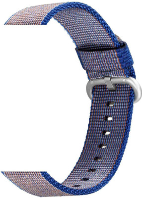 

House of Quirk Iwatch 42mm Woven Band Breathable Nylon Replacement Sport Loop Smart Watch Strap(Purple)