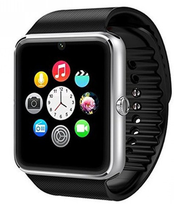 

Yuvix Smart Watch Smartwatch(Silver Strap Regular)