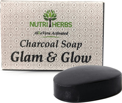 

Nutriherbs Activated Charcoal Soap with Alovera(75 g)