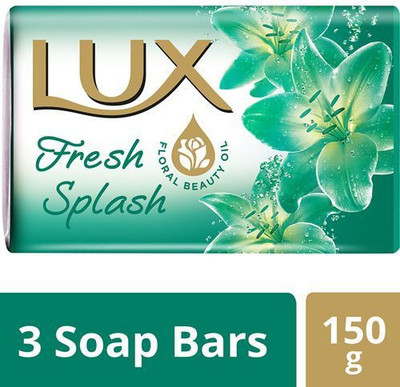 

LUX Fresh Splash Soap Bar(450 g, Pack of 3)