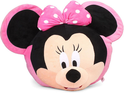 

Disney Minnie Face Plush Toy 54 cm - 54 cm(Multicolor)