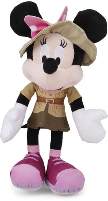 

Disney MINNIE IN SAFARI DRESS PLUSH 10 Inch - 25 cm(Multicolor)