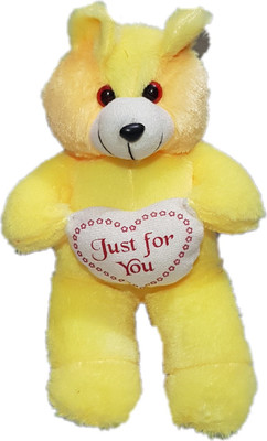 

COST TO COST Yellow soft charlie teddy - 8 inch(Yellow)