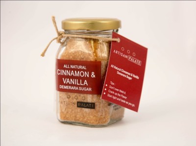 

Artisan Palate All Natural Cinnamon & Vanilla Demerara Sugar Sugar(150 g)