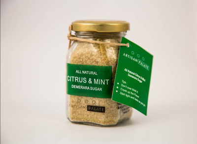 

Artisan Palate All Natural Citrus & Mint Demerara Sugar Sugar(150 g)