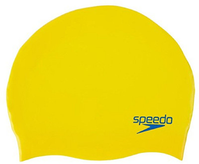 

Speedo PLAIN MOULDED SILICONE CAP JUNIOR - YELLOW Swimming Cap(Yellow, Pack of 1)