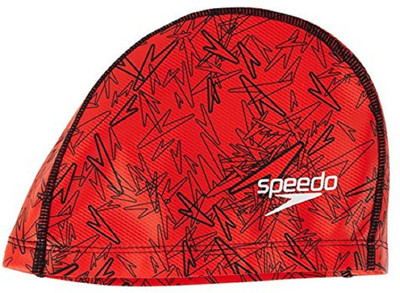 

Speedo BOOM ULTRA PACE CAP ADULT - RED / BLACK Swimming Cap(Multicolor, Pack of 1)