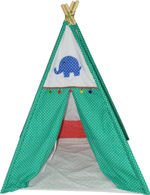 

Creative Textiles Playtent Tent - For Kids(Green)