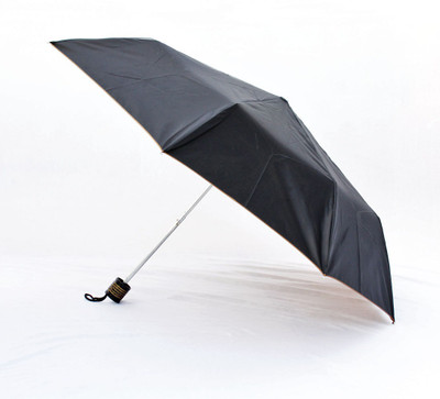 

Pupe Black & Gold 3 Fold All Season Umbrella(Black, Gold)