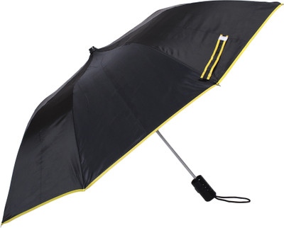 

Umbrella Bazar UR-5027 Umbrella(Black, Yellow)