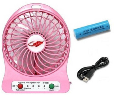 Erry latest jet speed mini portable usb fan mini fan USB Fan T57 USB Fan(Pink)