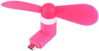 

Erry BEST quality OTG fan support in all smartphones otg 1 USB Fan T67 USB Fan(Pink)
