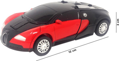 

Parteet Robot Sports Car Toy with Convertible Robot for kids(Multicolor)