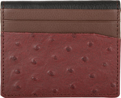 

Pera Mantica Men Maroon Genuine Leather Card Holder(7 Card Slots)