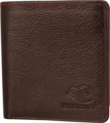 

MOOCHIEF Men Brown Genuine Leather Wallet(8 Card Slots)