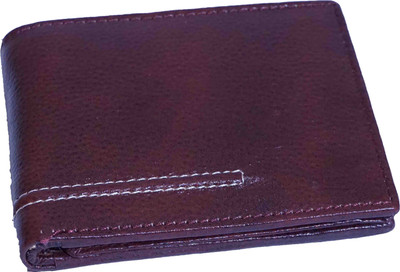 

APF COLLECTION Men Brown Genuine Leather Wallet(6 Card Slots)