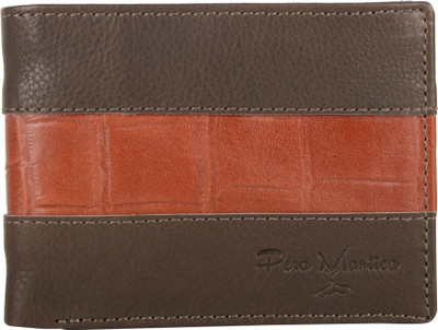 

Pera Mantica Men Brown Genuine Leather Wallet(7 Card Slots)