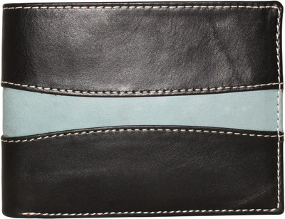 

Wildmount Men Black, Blue Genuine Leather Wallet(3 Card Slots)