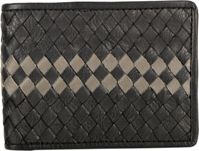

Pera Mantica Men Black Genuine Leather Wallet(7 Card Slots), Multi-colour