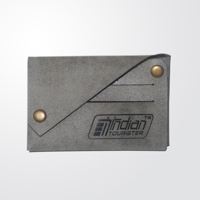 

Indian Tourister Boys Grey Genuine Leather Wallet(3 Card Slots)