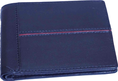 

APF COLLECTION Men Black Genuine Leather Wallet(8 Card Slots)