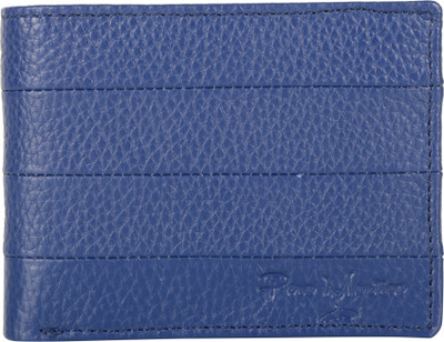 

Pera Mantica Men Blue Genuine Leather Wallet(7 Card Slots)