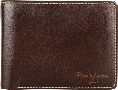 

Pera Mantica Men Brown Genuine Leather Wallet(7 Card Slots)