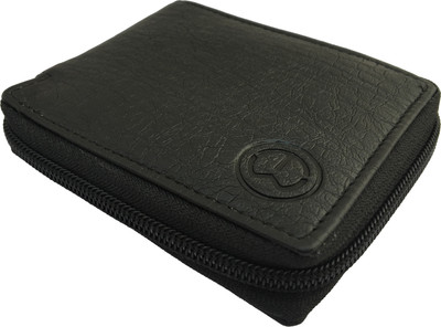 

TnW Men Black Artificial Leather Wallet(3 Card Slots)