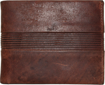 

Wildmount Men Brown Genuine Leather Wallet(4 Card Slots)