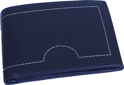 

APF COLLECTION Men Black Genuine Leather Wallet(8 Card Slots)