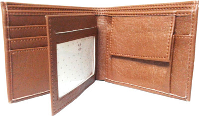 

Stylebeach Men Brown Artificial Leather Wallet(7 Card Slots)