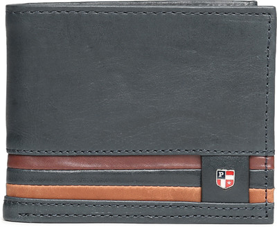 

U.S. Polo Assn Men Blue Genuine Leather Wallet(4 Card Slots), Navy