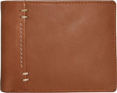 

Wildmount Men Brown Genuine Leather Wallet(3 Card Slots), Tan