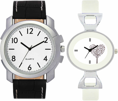 

VALENTIME VL12VT32 New Latest Stylish Designer Collection Leather Combo Couple Fancy Casual Best Offer Watch - For Men & Women