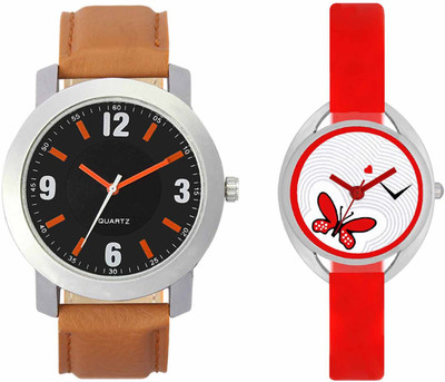 

VALENTIME VL30VT17 New Latest Stylish Designer Collection Leather Combo Couple Fancy Casual Best Offer Watch - For Men & Women