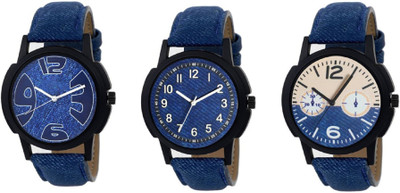 

Montres New Stylish And Attractive MO-70020 Set Of 3 For Men Watch - For Boys