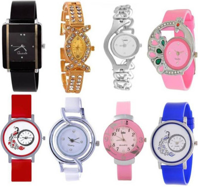 

victance New glory combo 8 watch for all occasions. Watch - For Girls