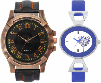 

VALENTIME VL23VT29 New Latest Stylish Designer Collection Leather Combo Couple Fancy Casual Best Offer Watch - For Men & Women