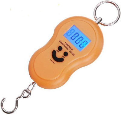 

Elegant Shopping Digital Kitchen Weighing Scale / Luggage Hanging Weight Scale (Colour may vary) Weighing Scale(Orange)
