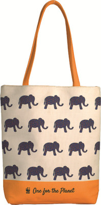

WWF Art Tote- Asian Elephant Multipurpose Bag(Multicolor, 10 L)