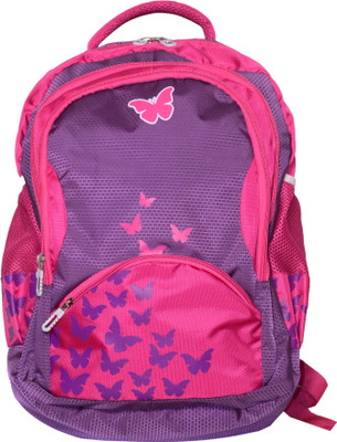 

QBA S SERIES ( with raincover) Waterproof Backpack(Purple, 40 L)