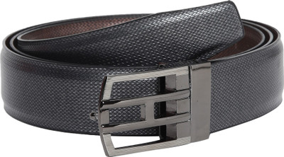 

Pacific Gold Men Formal, Casual, Party Black, Brown Artificial Leather Reversible Belt