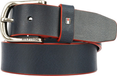 

Tommy Hilfiger Men Blue Genuine Leather Belt, Navy
