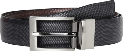 

Pacific Gold Men Formal, Casual, Party Black, Brown Artificial Leather Reversible Belt